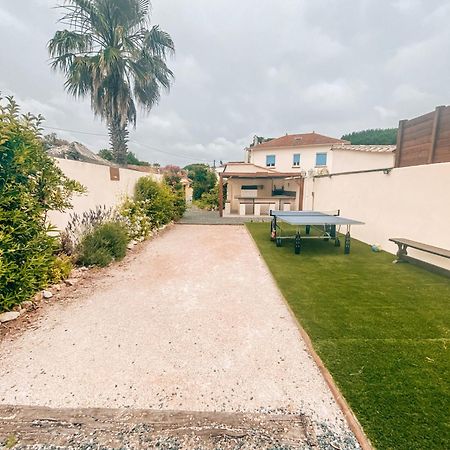 Reve D'Azur, Mazet En Bord De Mer, Parking, Piscine Partagee, Terrasse Bbq & Draps Inclus La Nartelle, 1 Salon, 1 Chambre, 1 Cuisine , 1 Sdb Σαιντ-Μαξίμ Εξωτερικό φωτογραφία